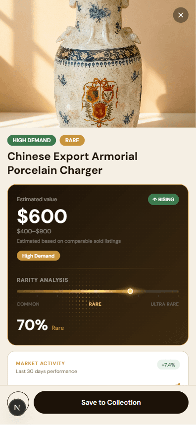 Web funnel screen