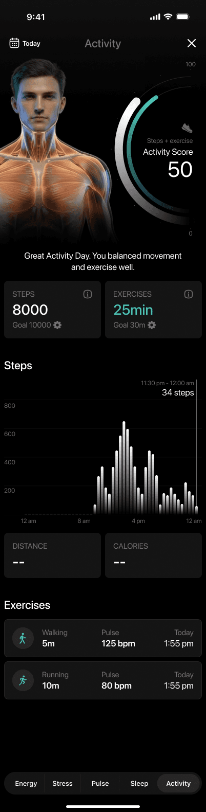 Activity — filled
