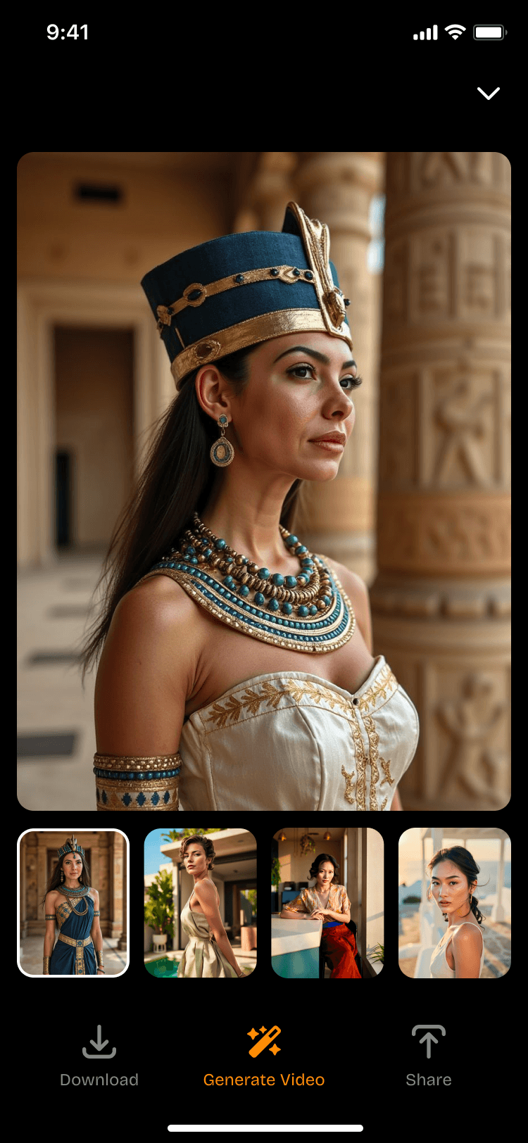 App screen